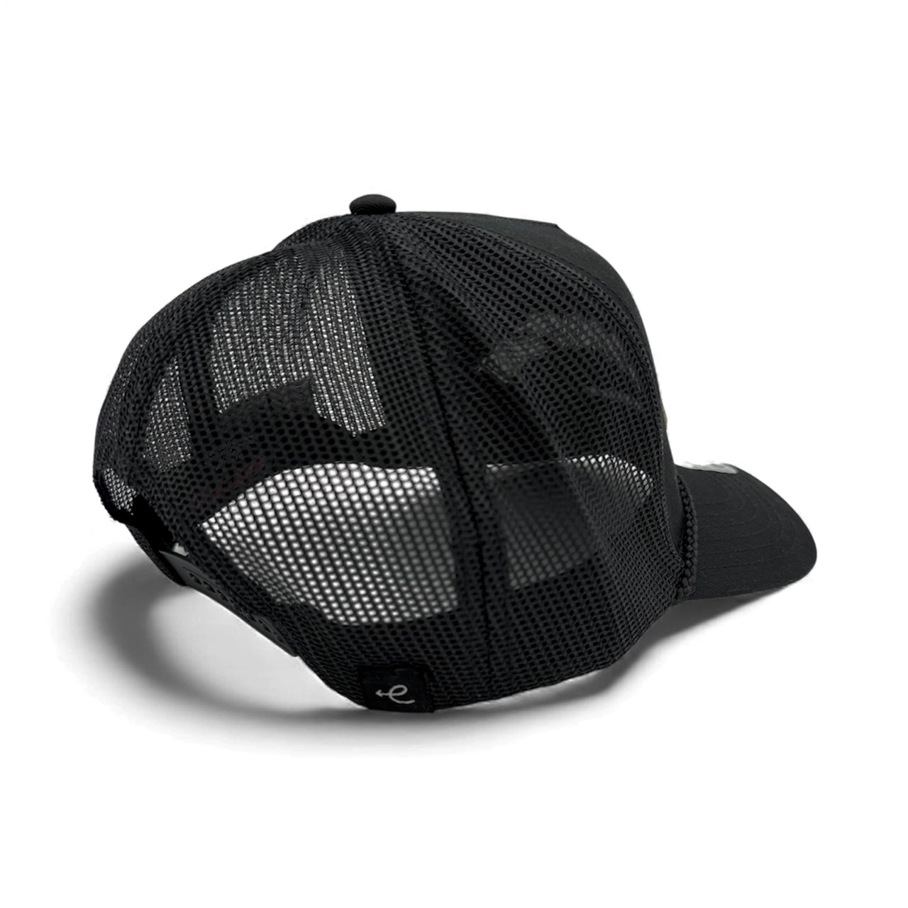 Trucker Rope Hat - Black on Black
